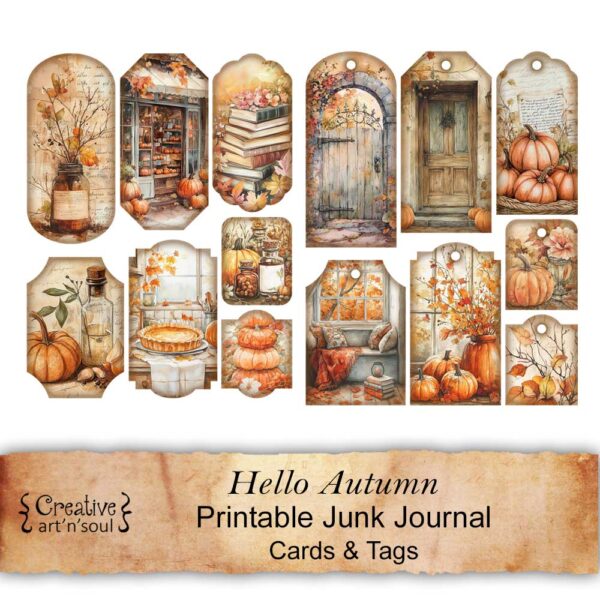 Printable Junk Journal Kit