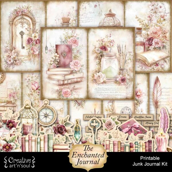 Printable Junk Journal Kit