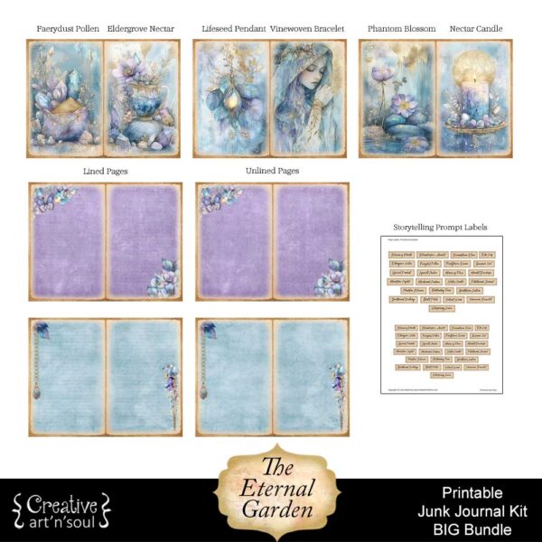 Printable Junk Journal Kit
