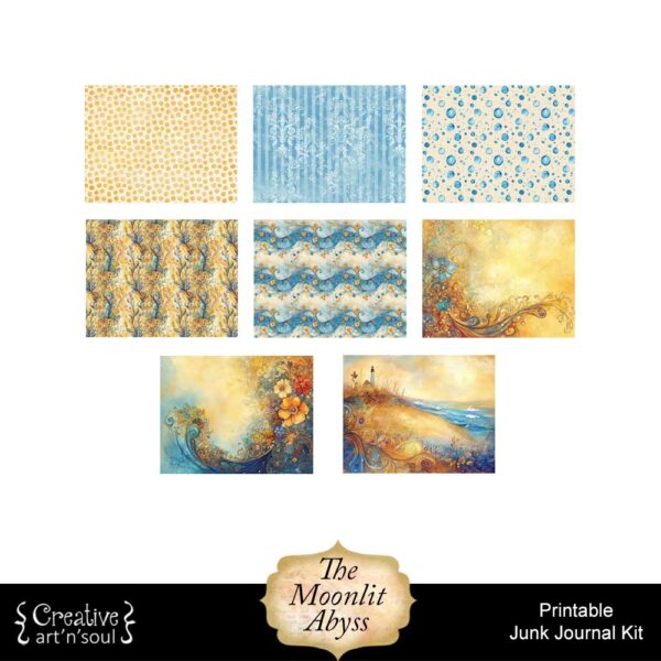 Printable Junk Journal Kit