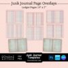 Printable Junk Journal Page Templates