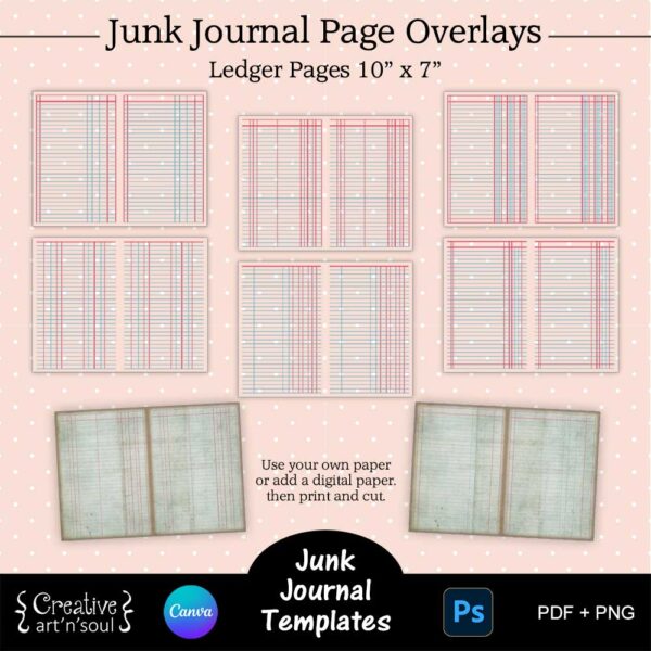 Printable Junk Journal Template