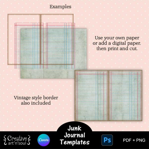 Printable Junk Journal Template
