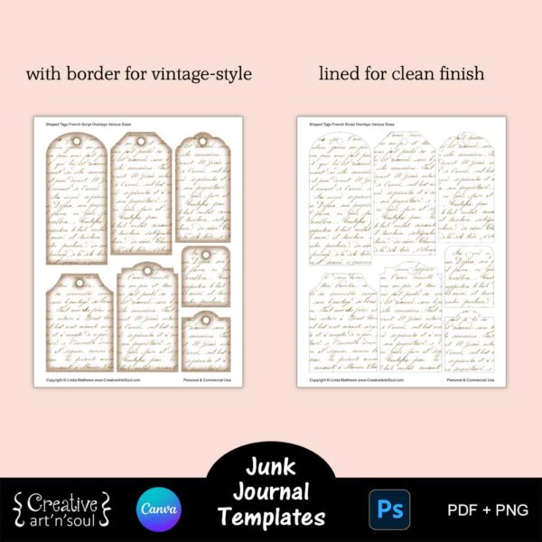 Printable Junk Journal Template