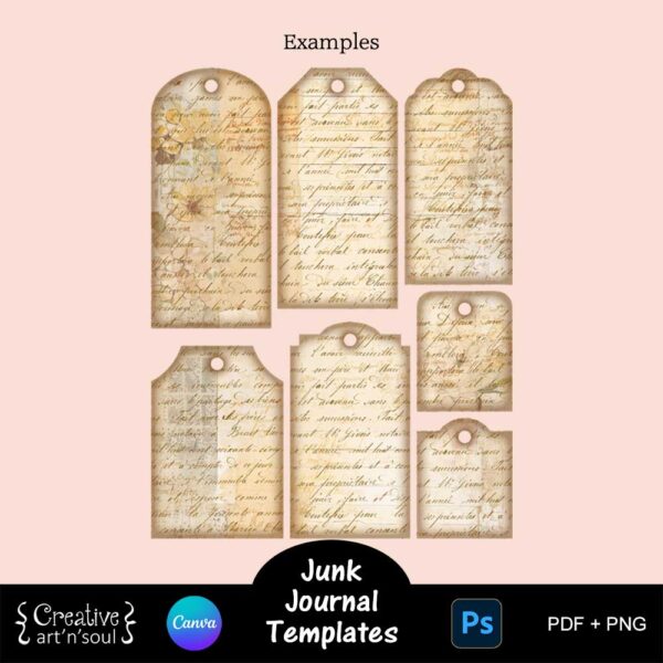 Printable Junk Journal Template