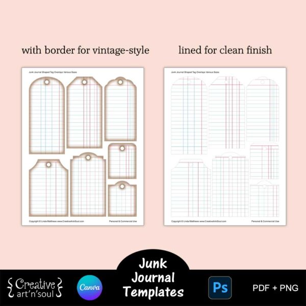 Printable Junk Journal Template