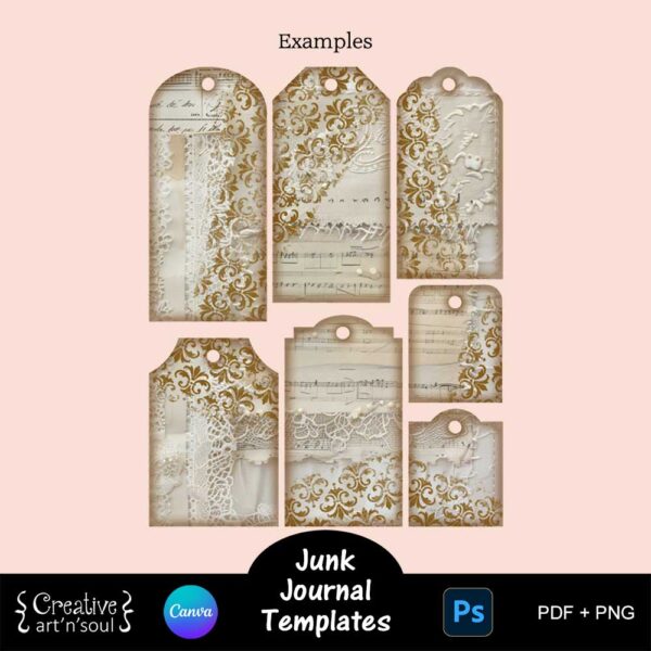Printable Junk Journal Template