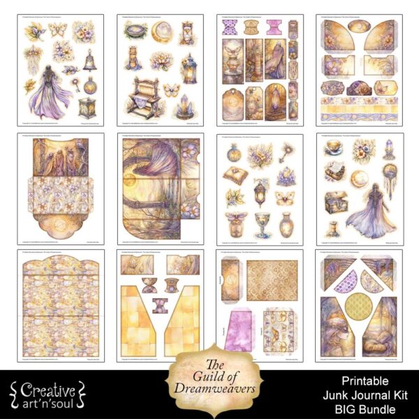 Printable Junk Journal Kit