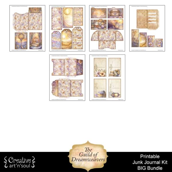 Printable Junk Journal Kit