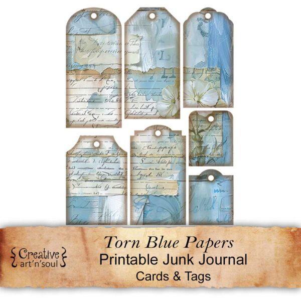 Printable Junk Journal Tags and Journal Cards