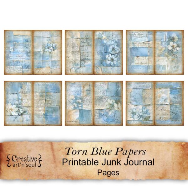Printable Junk Journal Pages