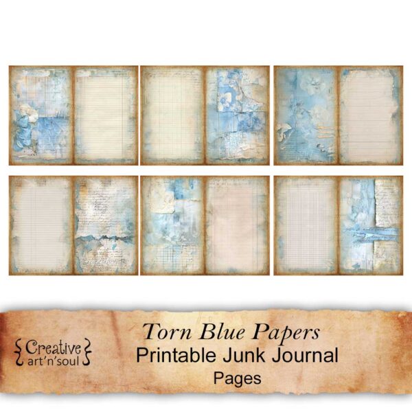 Printable Junk Journal Pages