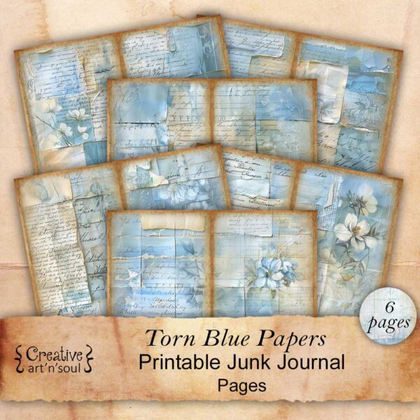 Printable Junk Journal Pages