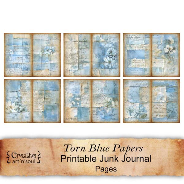Printable Junk Journal Pages