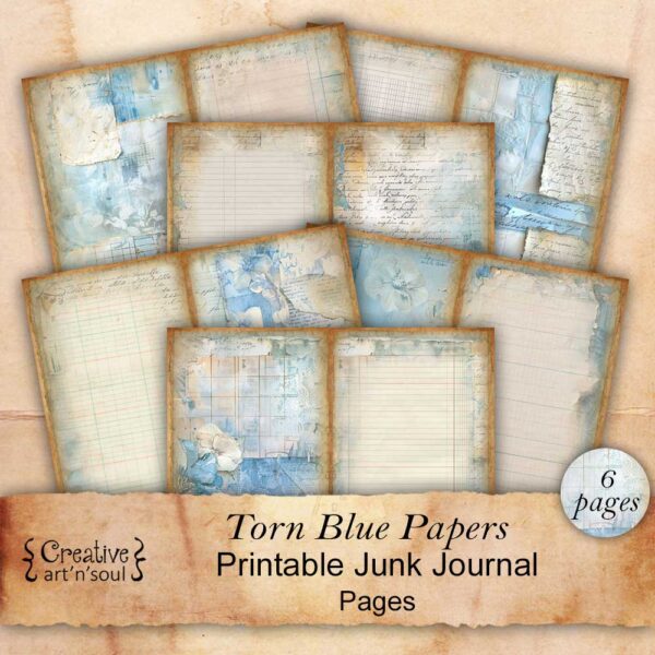 Printable Junk Journal Pages