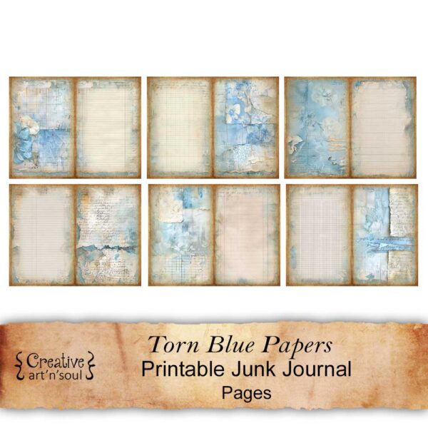 Printable Junk Journal Pages