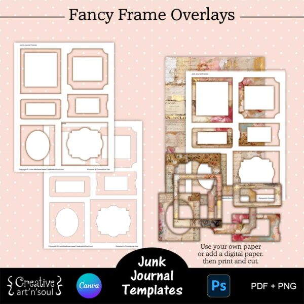 Printable Junk Journal Templates