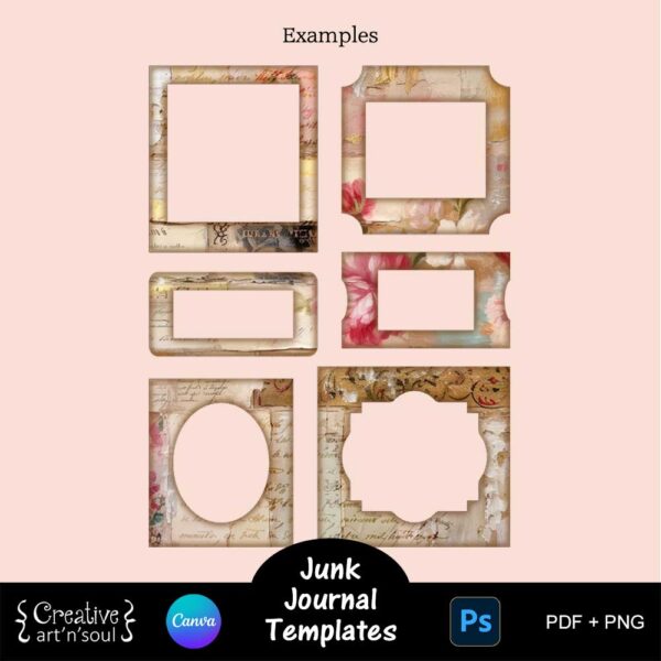 Printable Junk Journal Templates