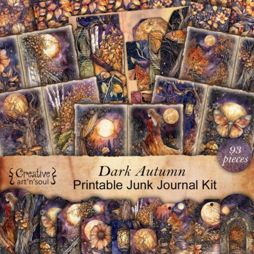 Printable Junk Journal Kit
