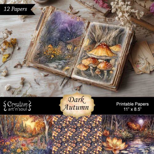 Printable Junk Journal Papers