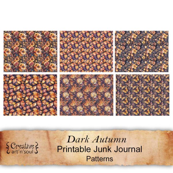 Printable Junk Journal Papers