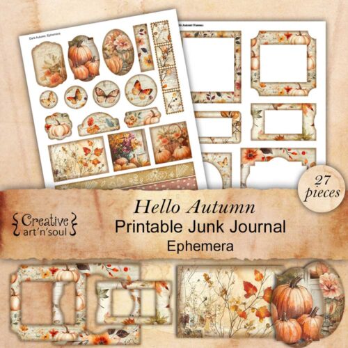 Printable Junk Journal Ephemera