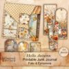 Printable Junk Journal Folio and Ephemera