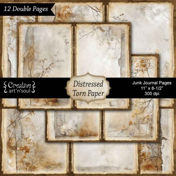 Printable Junk Journal Pages