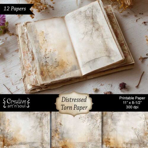 Printable Junk Journal Paper