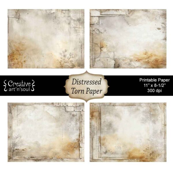Printable Junk Journal Paper