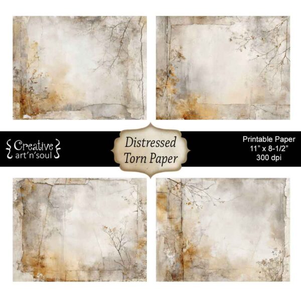 Printable Junk Journal Paper