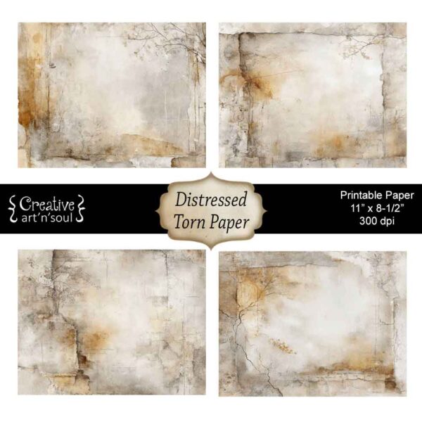 Printable Junk Journal Paper