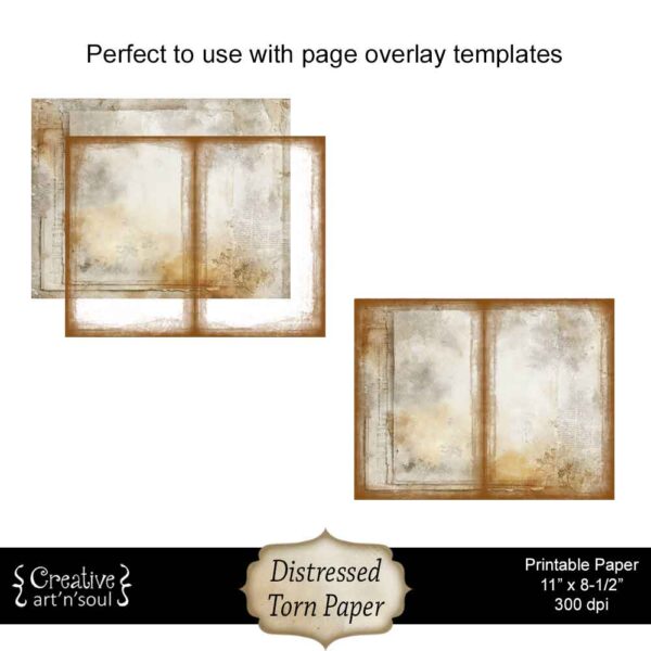 Printable Junk Journal Paper