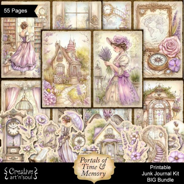 Printable Junk Journal Kit