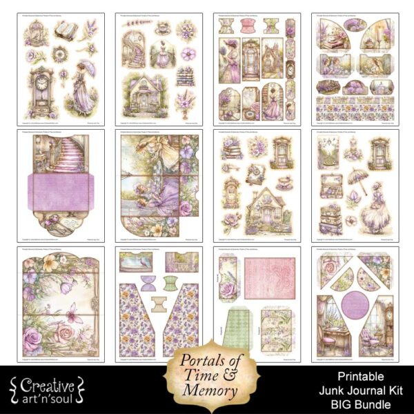 Printable Junk Journal Kit