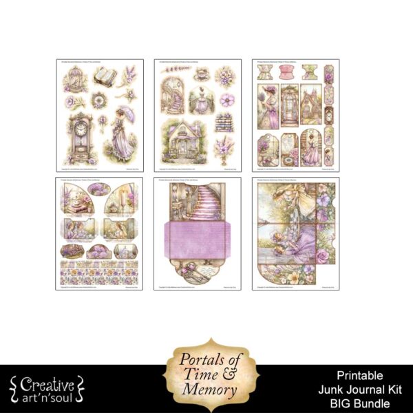 Printable Junk Journal Kit