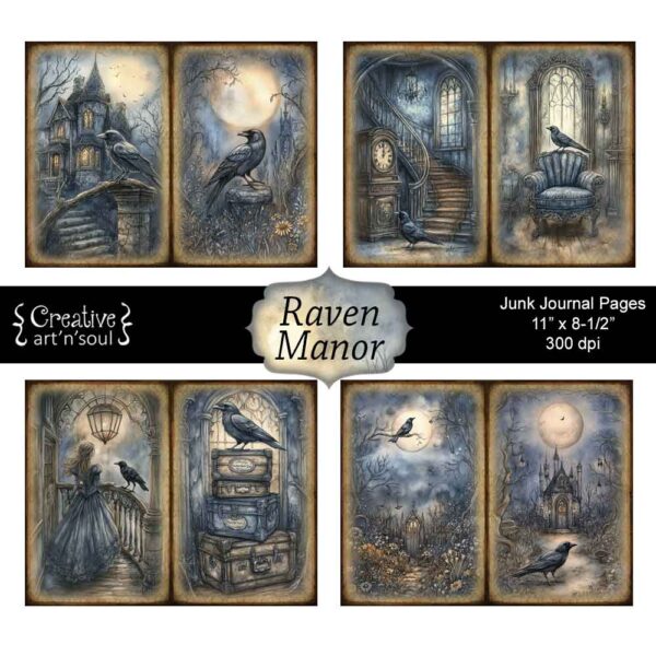 Printable Junk Journal Pages
