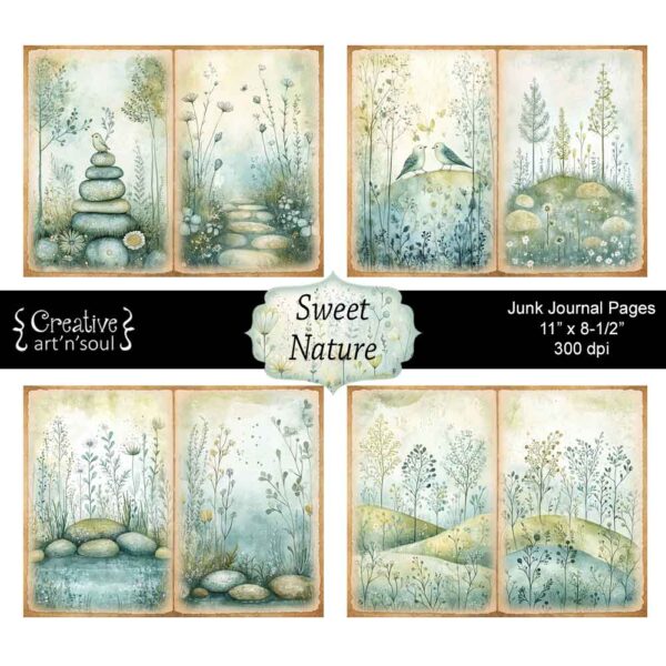 Printable Junk Journal Pages