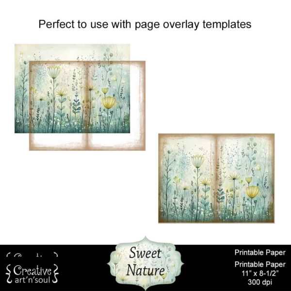 Printable Junk Journal Paper