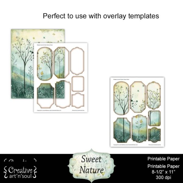 Printable Junk Journal Paper