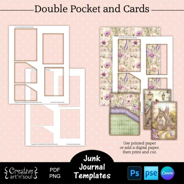 Printable Junk Journal Tag Templates
