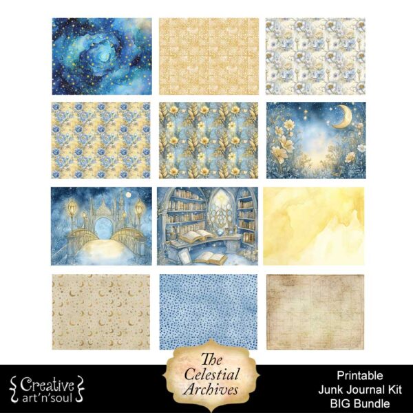 Printable Junk Journal Kit