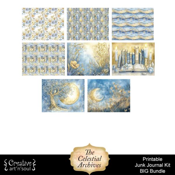 Printable Junk Journal Kit