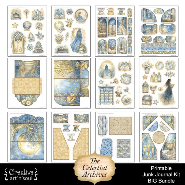 Printable Junk Journal Kit
