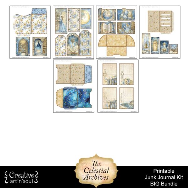 Printable Junk Journal Kit