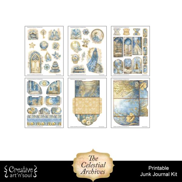 Printable Junk Journal Kit