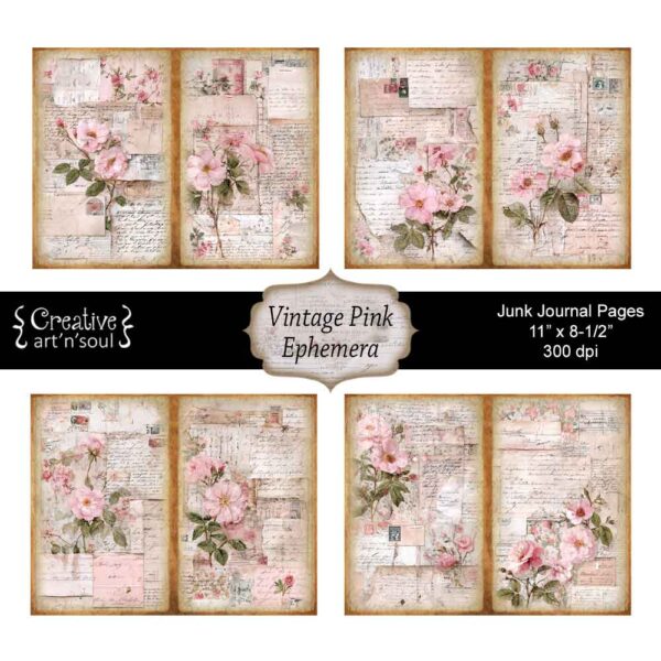 Printable Junk Journal Pages