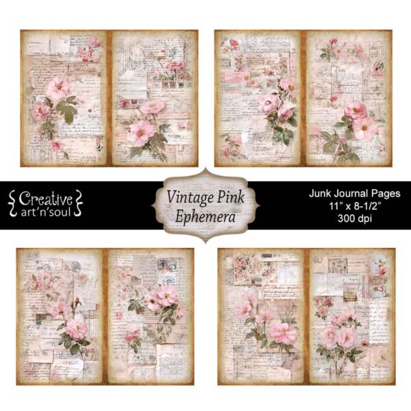 Printable Junk Journal Pages