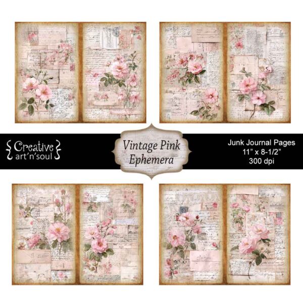 Printable Junk Journal Pages