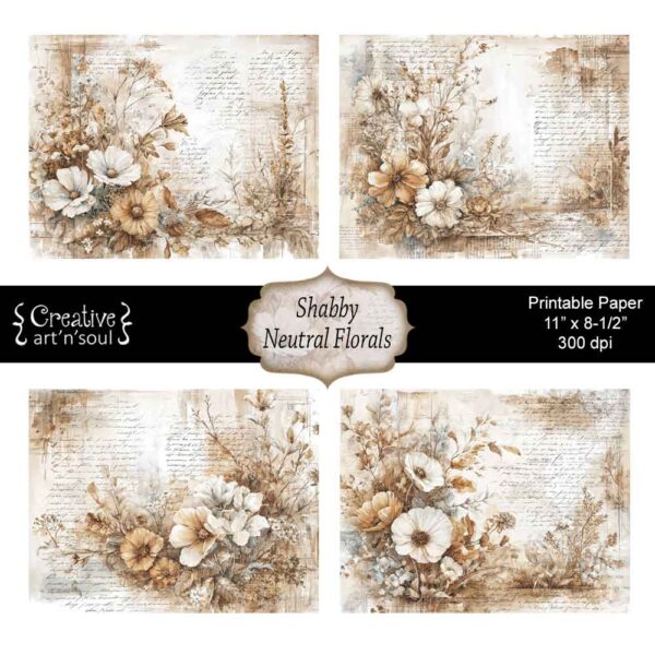 Printable Junk Journal Papers
